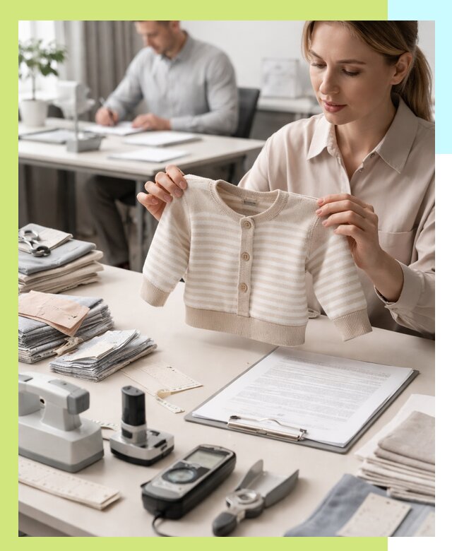 Сертификация детской одежды и текстильных изделий в Малгобеке