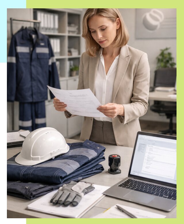 Сертификация спецодежды в Малгобеке от 7223 р. | Алешин-Млг