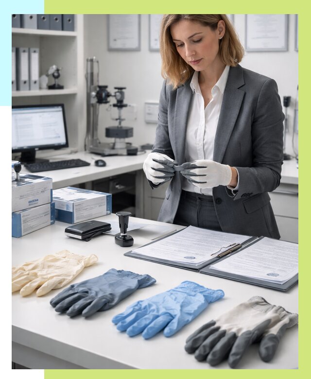 Сертификация перчаток в Малгобеке от 8770 р. | Алешин-Млг