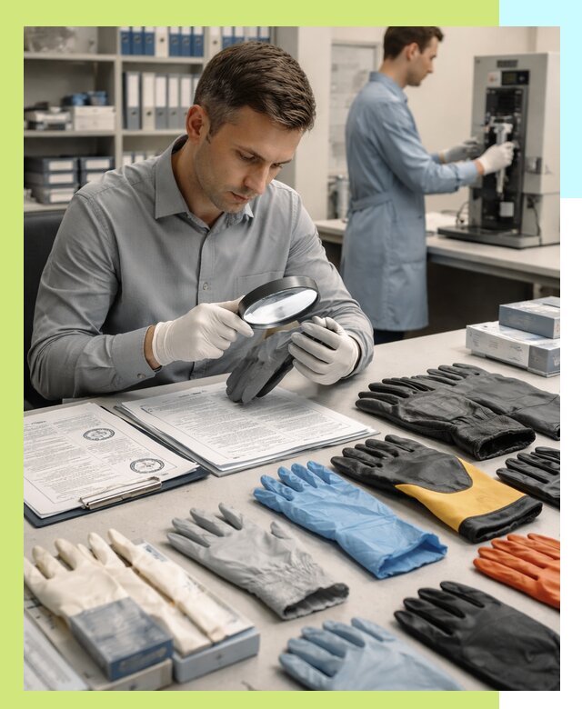 Сертификация перчаток и средств защиты продукции в Малгобеке