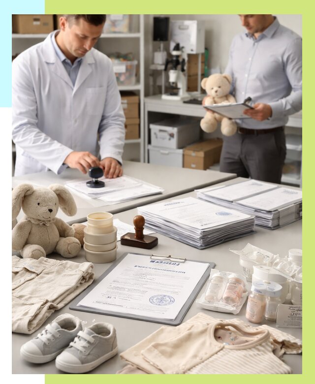 Сертификация детских товаров в Малгобеке от 15477 р. | Алешин-Млг