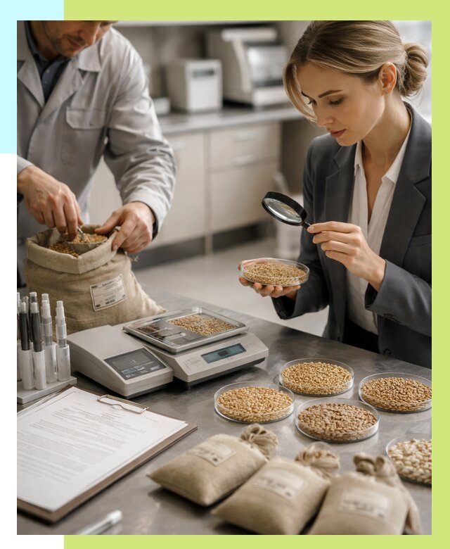 Сертификация зерна в Малгобеке по цене от 15477 р. | Алешин-Млг