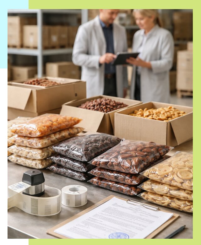 Сертификация сухофруктов в Малгобеке от 12382 р. | Алешин-Млг под ключ