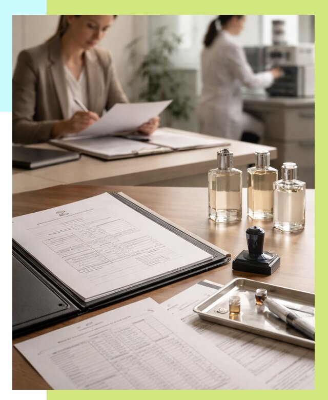 Сертификация парфюмерии в Малгобеке от 15477 р. | Алешин-Млг