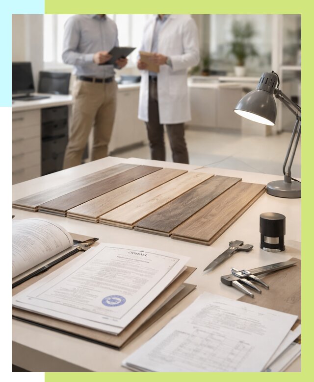 Сертификация ламината в Малгобеке от 18572 р. под ключ | Алешин-Млг