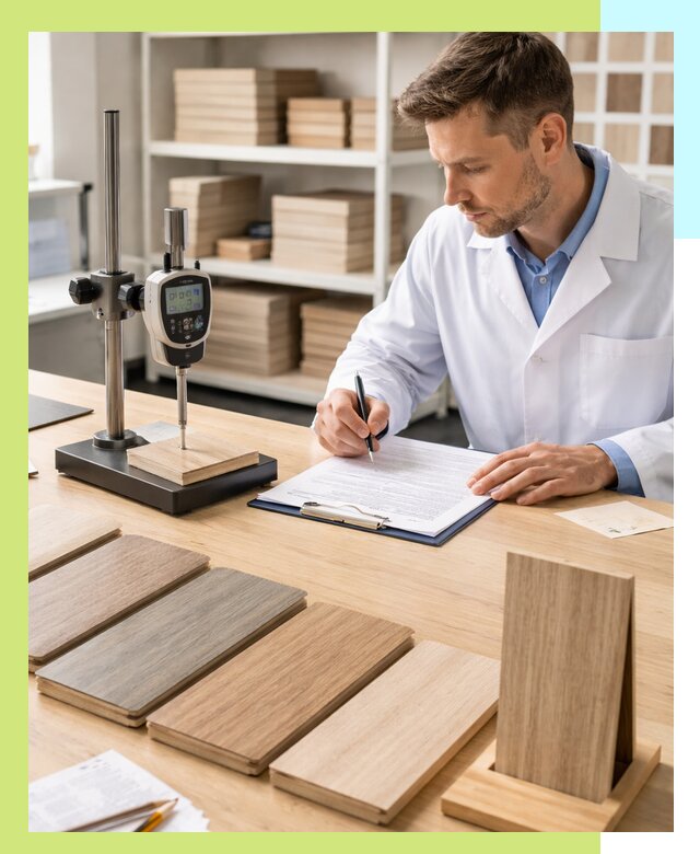 Сертификация ламината с испытаниями и оформлением документов в Малгобеке