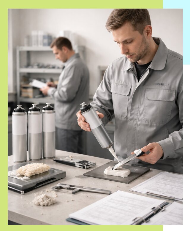 Сертификация монтажной пены и соответствие стандартам в Малгобеке