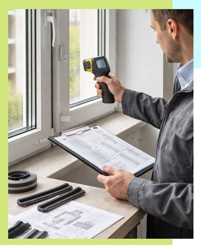 Сертификация окон в Малгобеке: испытания, сертификаты, декларации