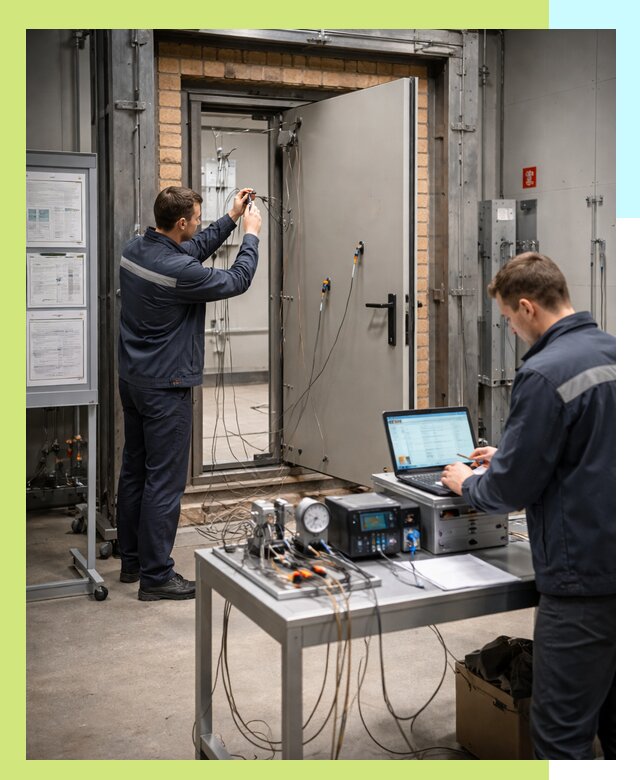 Сертификация противопожарных дверей в Малгобеке по ГОСТ и ТР