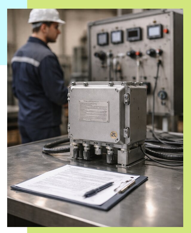 Сертификация взрывозащищенного оборудования в Малгобеке от 36113 р. | Алешин-Млг