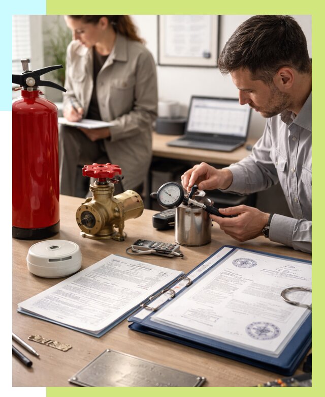 Сертификация пожарного оборудования в Малгобеке от 15477 р.|Алешин-Млг