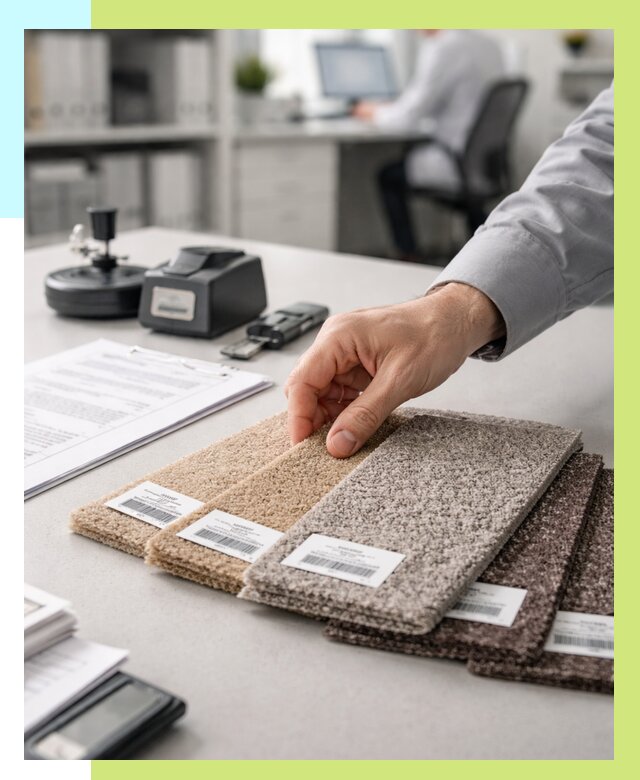 Сертификация ковролина в Малгобеке от 15477 р., Алешин-Млг