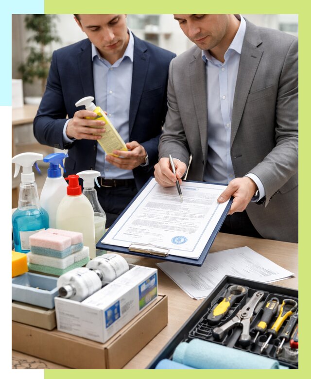 Сертификация хозяйственных товаров в Малгобеке, от 18572 р. |Алешин-Млг