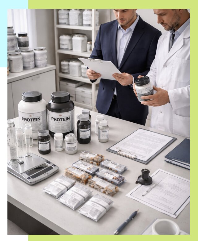 Сертификация спортивного питания в Малгобеке от 15477 р., Алешин-Млг