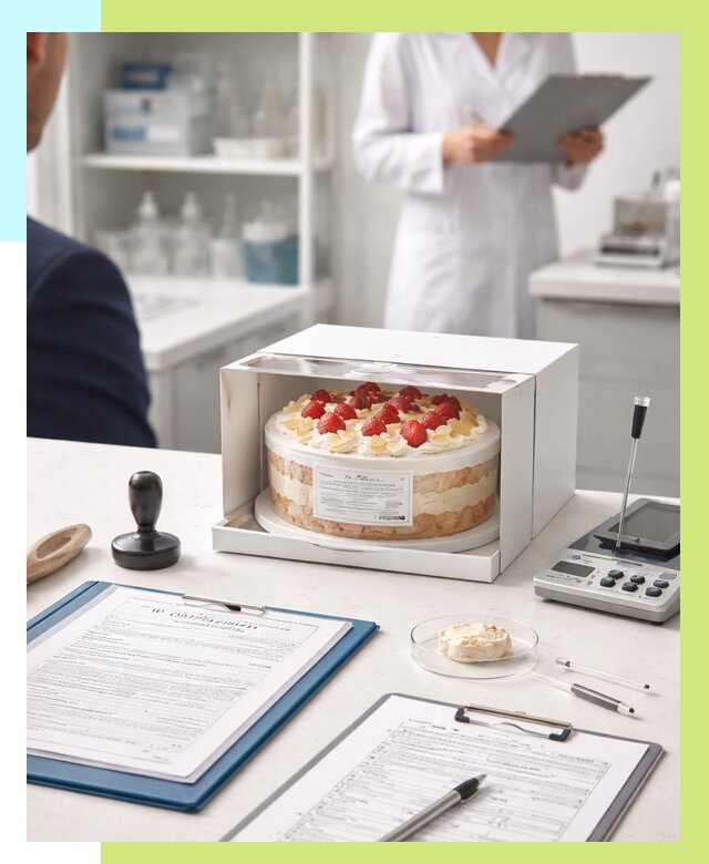 Сертификация тортов в Малгобеке от 9286 р. заказать | Алешин-Млг