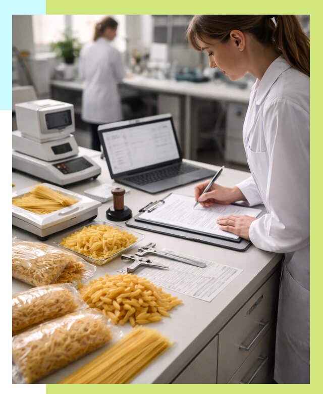 Сертификация макаронных изделий в Малгобеке от 15477 р. | Алешин-Млг