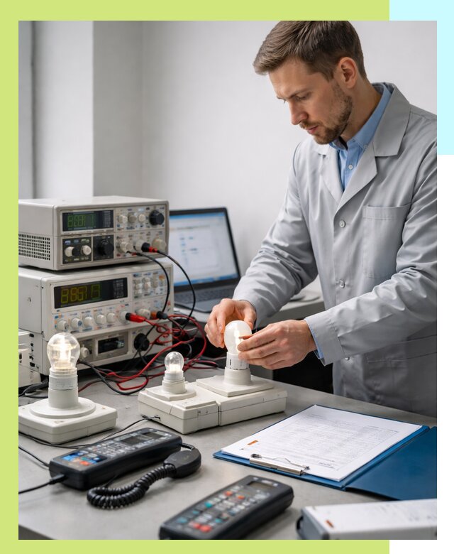 Сертификация ламп и светильников в Малгобеке по нормативам