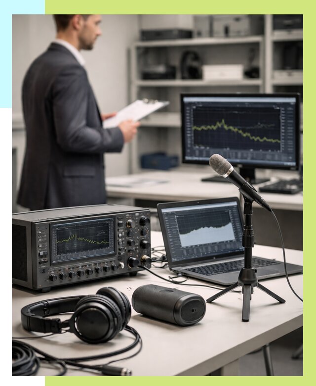 Сертификация аудиотехники в Малгобеке от 15477 р., Алешин-Млг