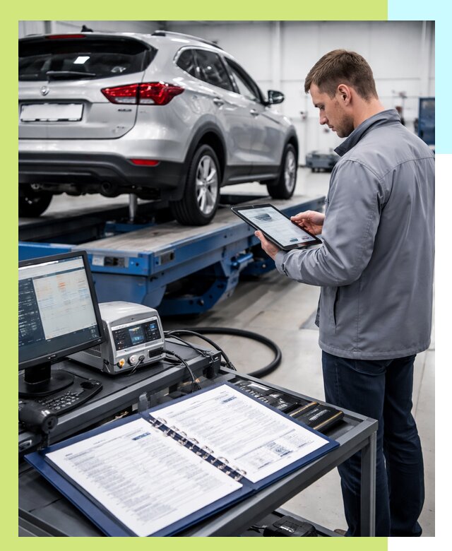 Сертификация колесных транспортных средств в Малгобеке