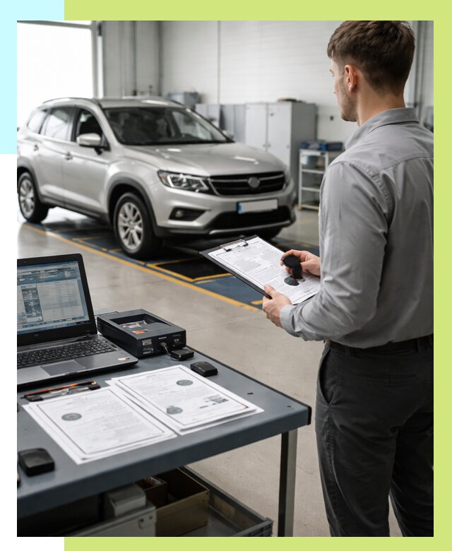 Сертификация транспортных средств в Малгобеке от 12382 р. | Алешин-Млг