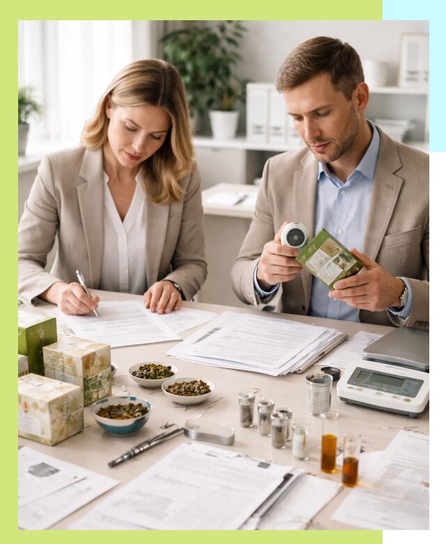 Разработка ТУ на чай и маркировку продукции в Малгобеке