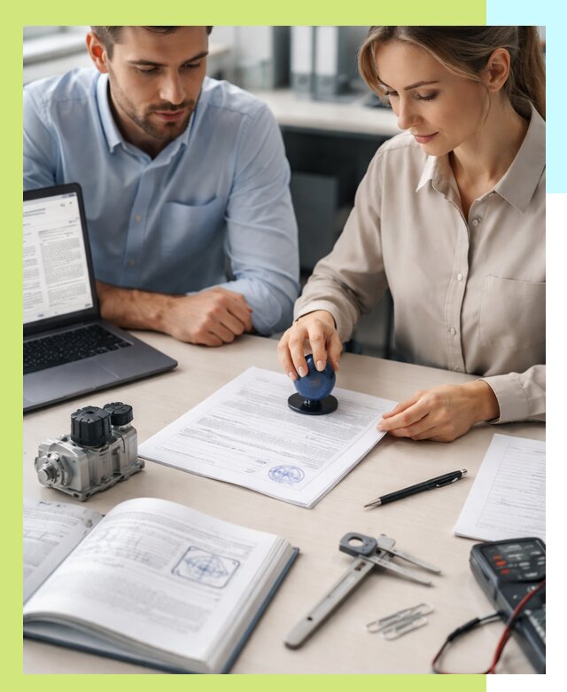 Выдача паспорта изделия и техническая экспертиза продукции в Малгобеке