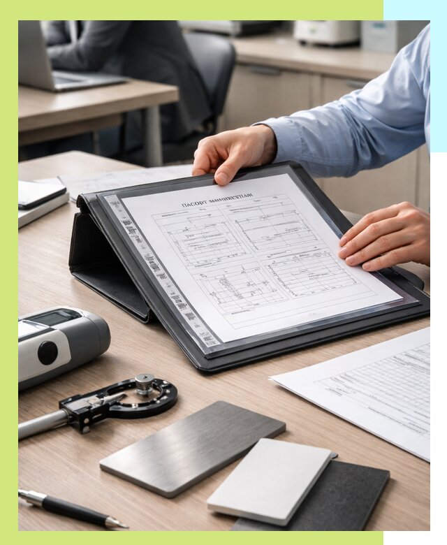 Оформление паспорта материала для продукции в Малгобеке