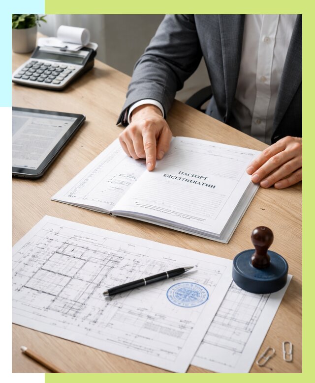 Паспорт эксплуатации в Малгобеке под ключ от 4643 р. Алешин-Млг