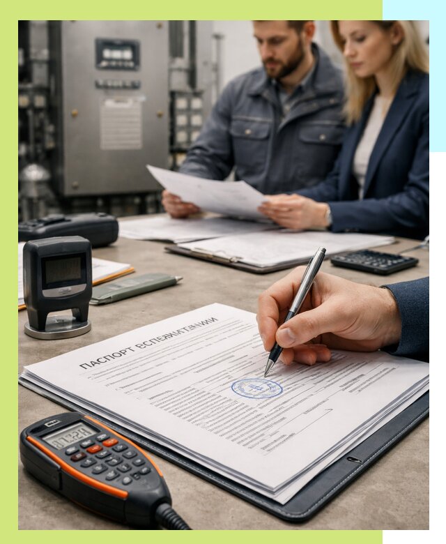 Оформление паспорта эксплуатации оборудования в Малгобеке