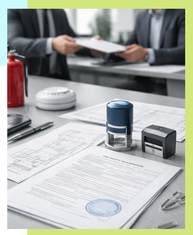 Декларация пожарной безопасности в Малгобеке от 8254 р. | Алешин-Млг