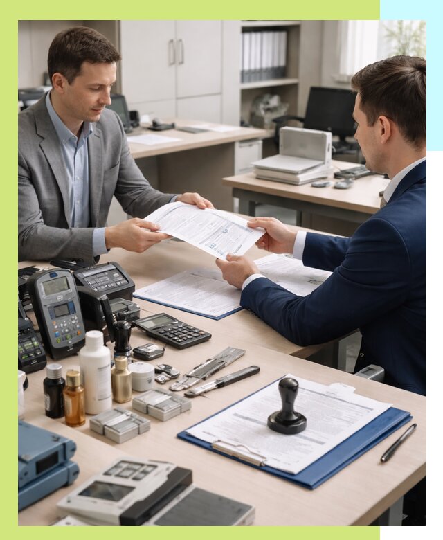 Оформление и получение заключения РЧЦ для оборудования в Малгобеке