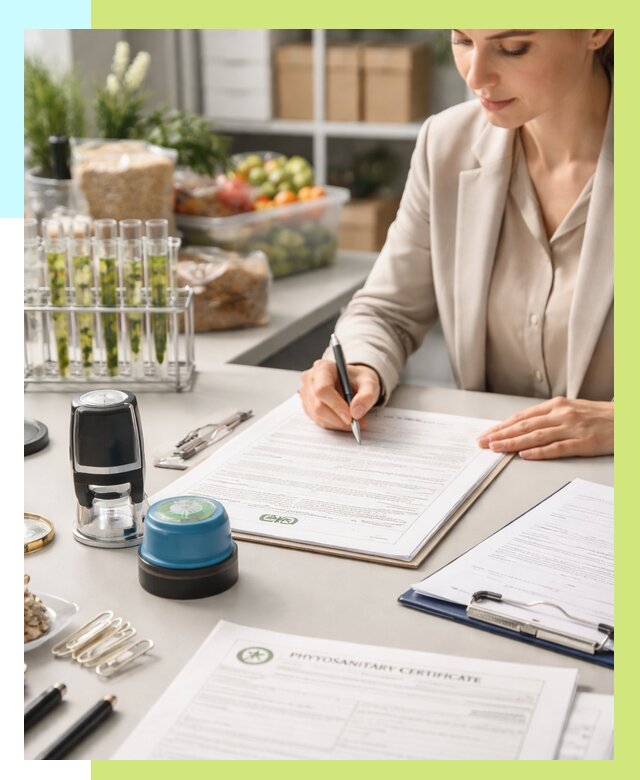 Фитосанитарный сертификат оформить в Малгобеке от 4643 р. | Алешин-Млг