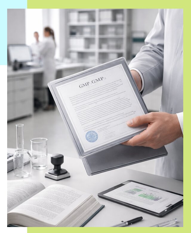 Сертификат GMP в Малгобеке под ключ от 87703 р. | Алешин-Млг