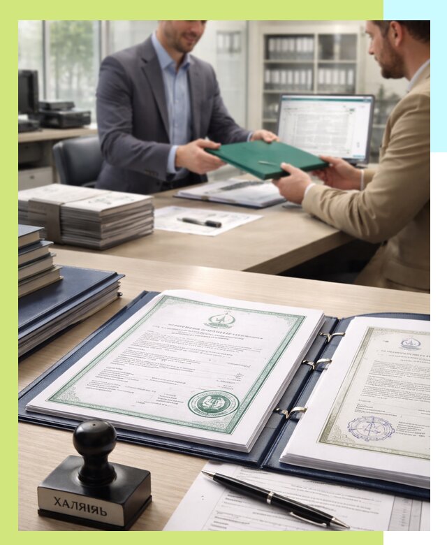Выдача Халяль сертификата для продукции и услуг в Малгобеке