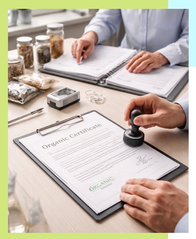 Получение органик сертификата для продукции в Малгобеке