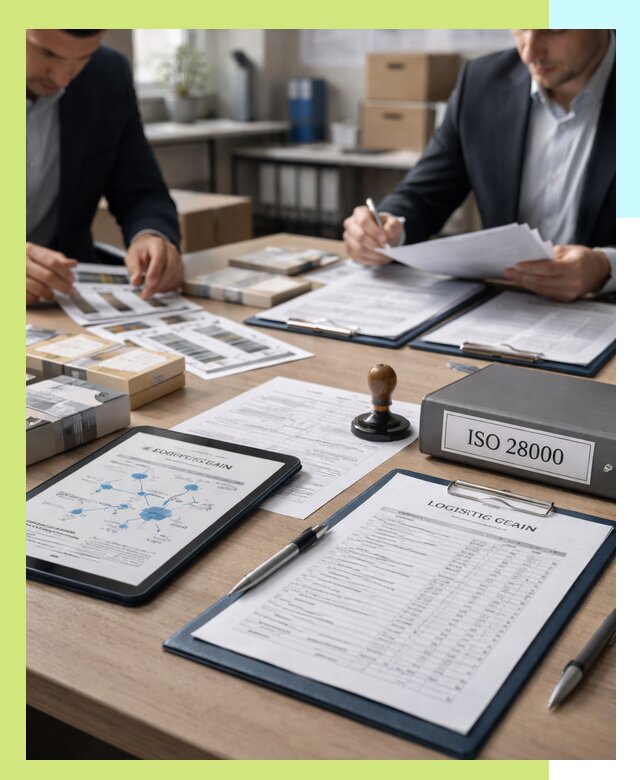 Получение сертификата ISO 28000 по безопасности цепи поставок в Малгобеке