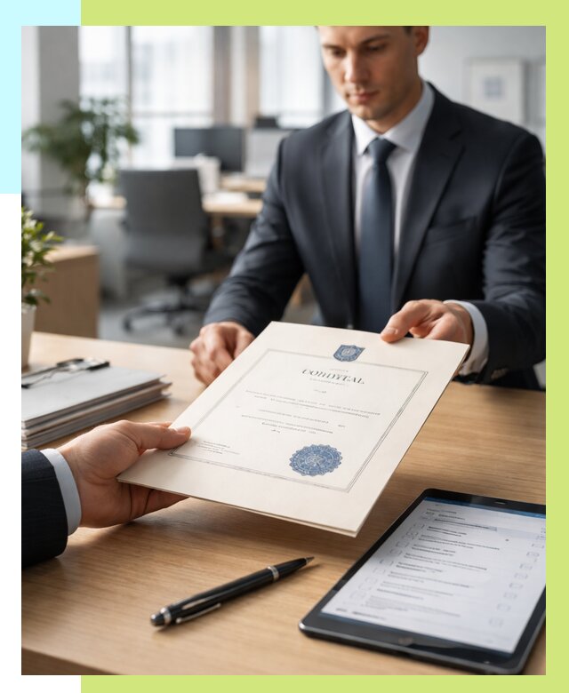 Сертификат ISO 30301 в Малгобеке от 36113 р. | Алешин-Млг - под ключ