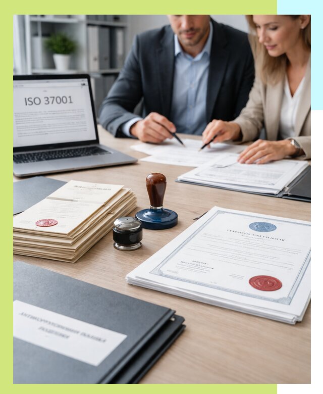 Получение сертификата ISO 37001 по системе борьбы с коррупцией в Малгобеке